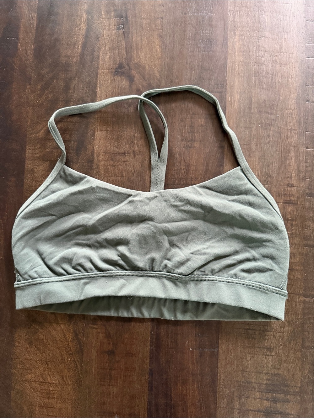 lululemon athletica Olive Green Light Support Bralette